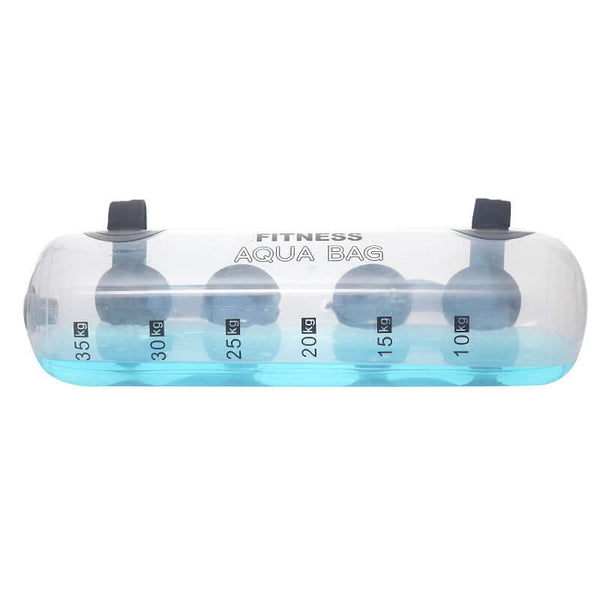 Transparent Water Filled Dumbbell for Fitness Training and Weightlifting Exercise Support