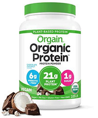 Organic Vegan Protein Powder, (Packaging May Vary)