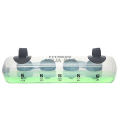 Transparent Water Filled Dumbbell for Fitness Training and Weightlifting Exercise Support