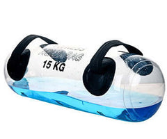 Transparent Water Filled Dumbbell for Fitness Training and Weightlifting Exercise Support