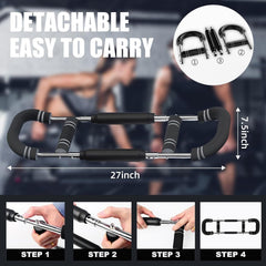 Adjustable Arm Strength Trainer for Chest Muscle Fitness and Home Workouts