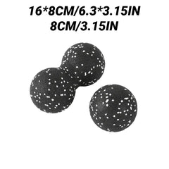 Yoga Peanut Massage Ball Set | Muscle Relaxation & Fascia Release Kit