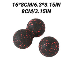 Yoga Peanut Massage Ball Set | Muscle Relaxation & Fascia Release Kit