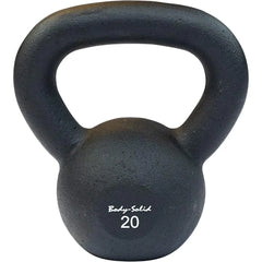 Matte Black Kettlebell for Weightlifting & Cross Training