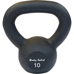 Matte Black Kettlebell for Weightlifting & Cross Training