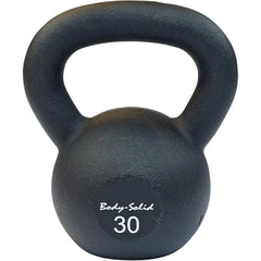 Matte Black Kettlebell for Weightlifting & Cross Training