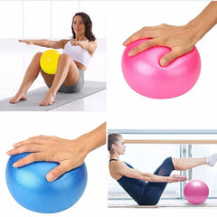 25cm Yoga Balance Ball | Small Pilates Ball for Home Fitness Training