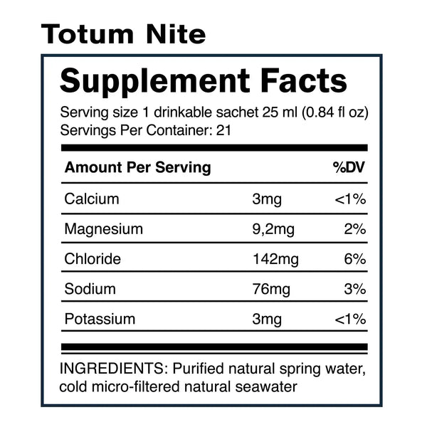 Quinton Totum Nite Isotonic Electrolyte Supplement