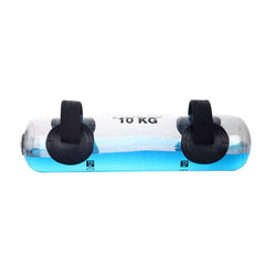 Transparent Water Filled Dumbbell for Fitness Training and Weightlifting Exercise Support