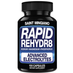 Rapid Rehydr8 Electrolyte Capsules for Muscle Recovery Hydration and Endurance Support